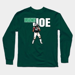 Jets Broadway Joe Namath 12 Long Sleeve T-Shirt